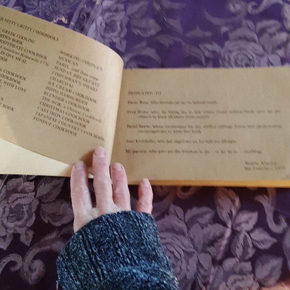 Natural Foods Cookbook Nitty Gritty Productions Maxine Atwater SF 1972 Vintage - Picture 8 of 13